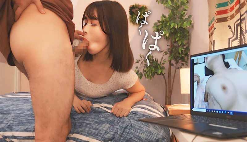 FTHT-247 带女性朋友回家看A片，她无手口交帮我解决生理需求